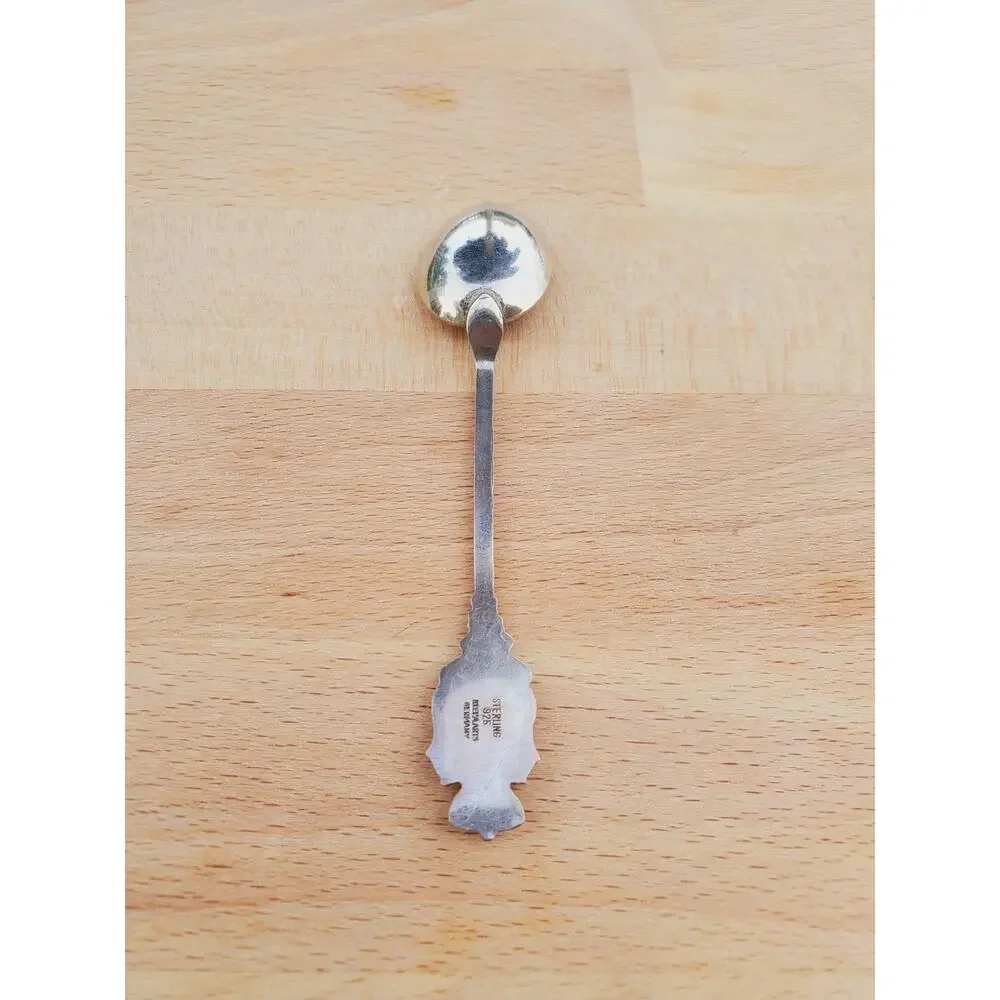 Klepa Arts Souvenir Collectable Sterling Silver Spoon Santa Barbara